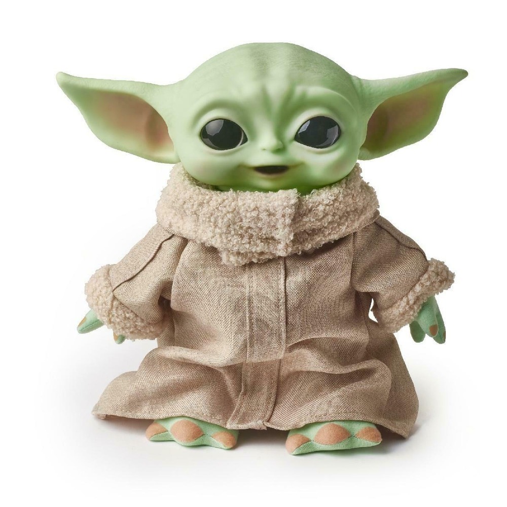 Mattel Star Wars The Child Grogu Plush Toy‎ 11" New Sound & Satchel - Picture 6 of 6